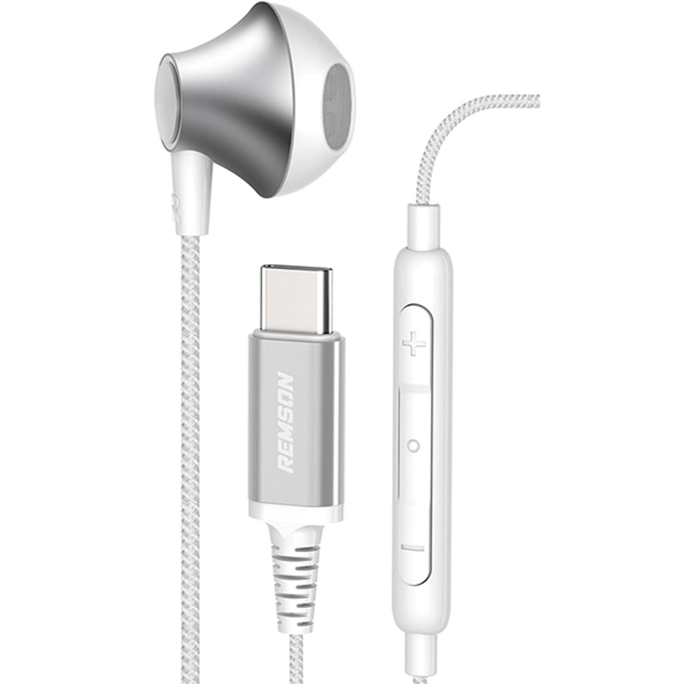 WIRED MONO EARPHONE WITH TYPE-C CONNECTOR WHITE | RM-HF21