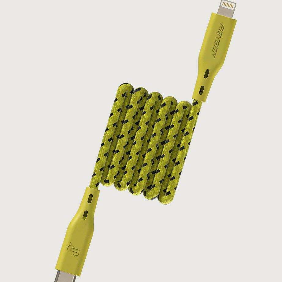 RAPID LINK USB-C TO LIGHTNING Braided Cable - 1.2m | RS-C212-YL