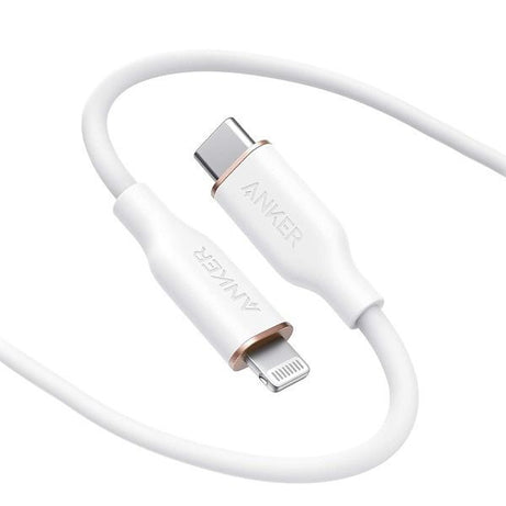 PowerLine III Flow USB-C with Lightning Connector, 6ft ، 2 Meter white A8663h21