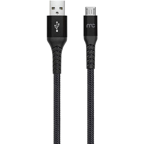 MY CANDY USB A TO MICRO USB FAST CHARGE AND DATA SYNC CABLE 1.2M BLACK FOR ANDROID PHONES