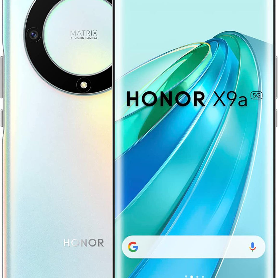 HONOR X9a Smartphone 5G, 8GB+256GB, 6,67” Curved AMOLED 120Hz Display, 64MP Triple Rear Camera with 5100 mAh Battery, Dual SIM, Android 12 | SILVER