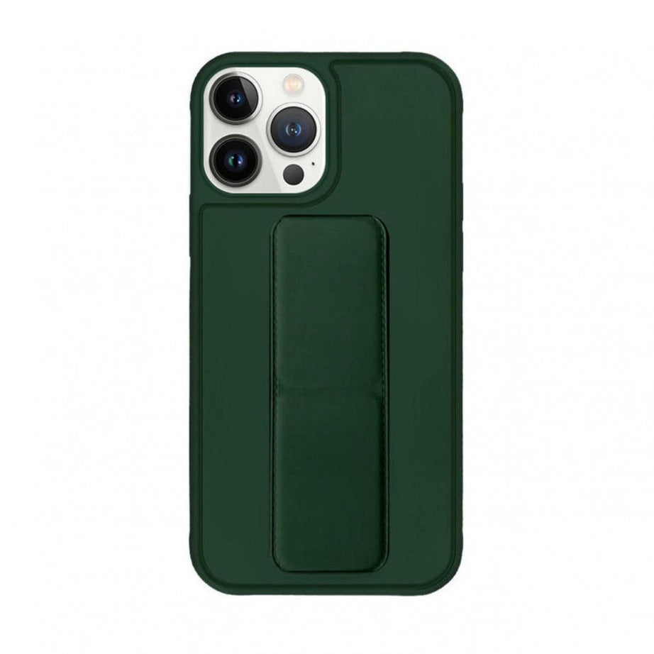 green cover with hand holder